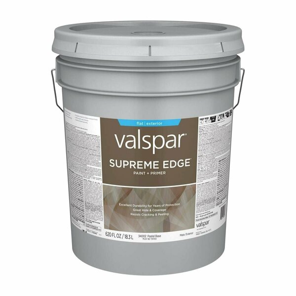 Valspar 5 gal Supreme Acrylic Latex House Trim Paint & Primer, Neutral & Pastel 028.0034002.008